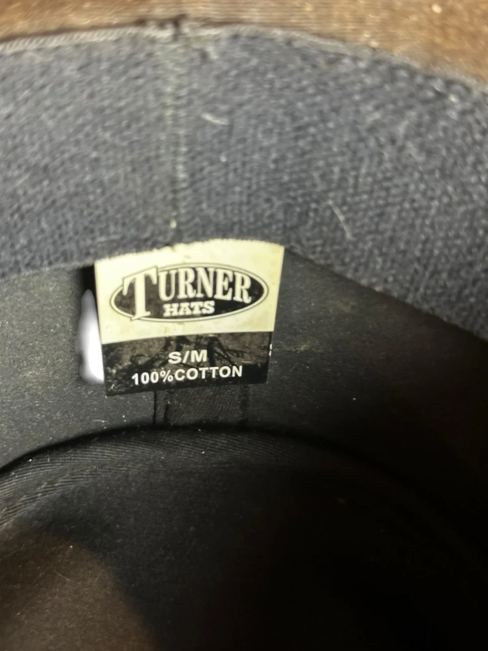 Turner Classic Wide-Brim Felt Hat in Dark Brown Size Small